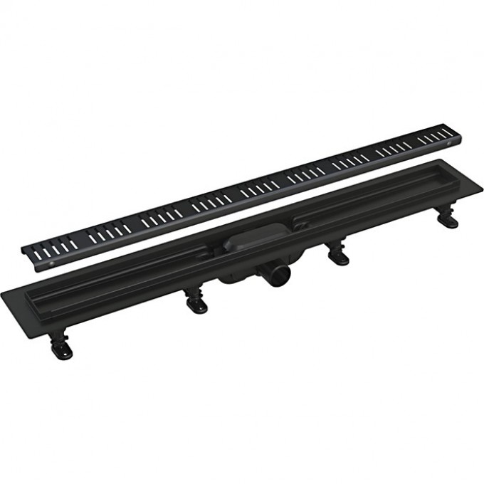 Душевой трап GAPPO , 70*600 мм, черный G86007-56 Душевой трап GAPPO , 70*600 мм, черный G86007-56