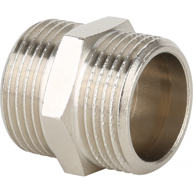Ниппель резьбовой GAPPO G2204.05 НР 3/4" никель G2204.5 Ниппель резьбовой GAPPO G2204.05 НР 3/4" никель G2204.5
