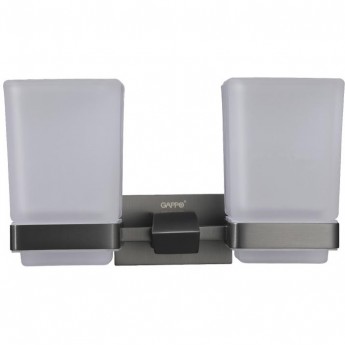 Стаканы GAPPO G0708-9 с держателем, оружейная сталь Стаканы GAPPO G0708-9 с держателем, оружейная сталь